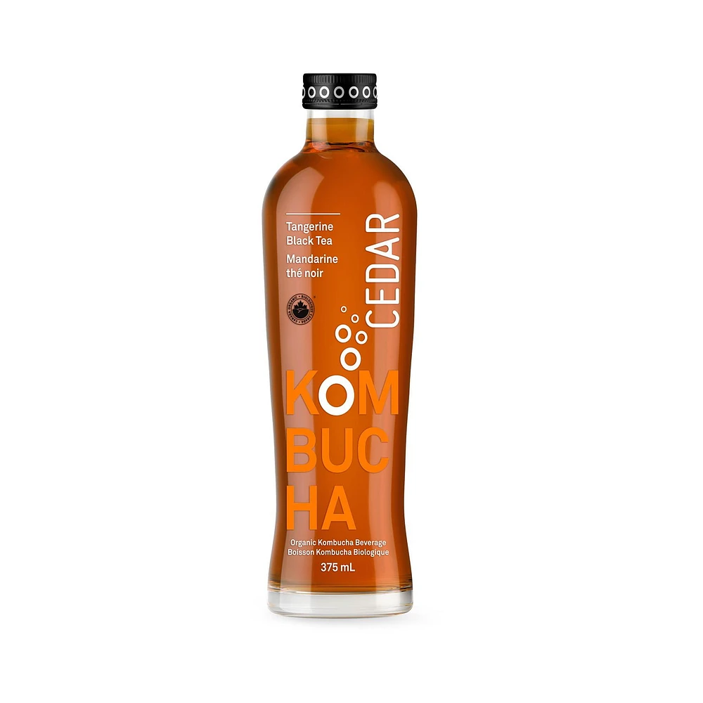 Cedar Organic Kombucha Tangerine Black Tea