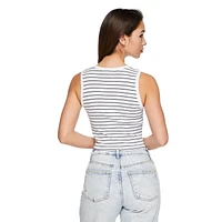 No Boundaries Women's Rib Tank