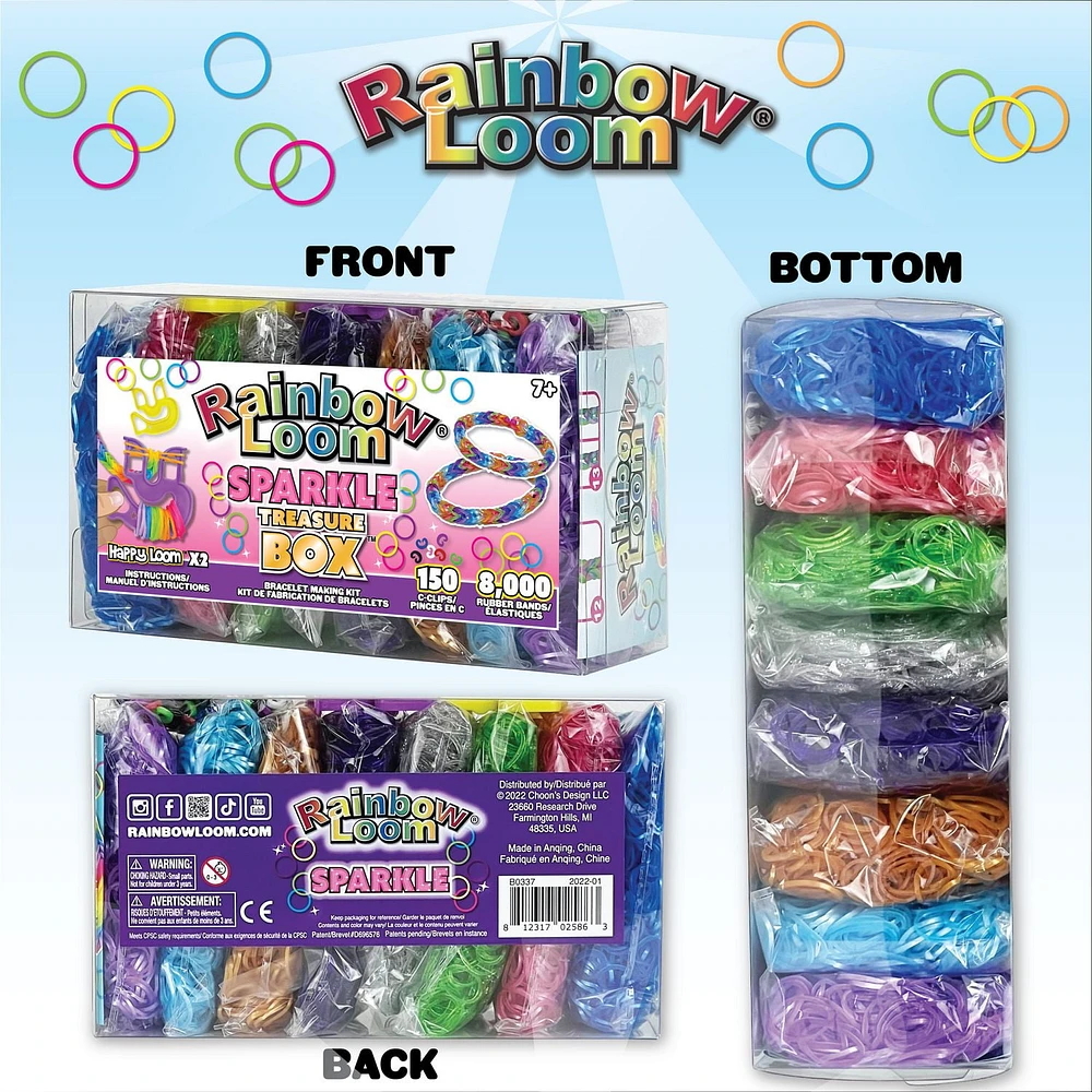 Rainbow Loom Treasure Box Sparkle Edition