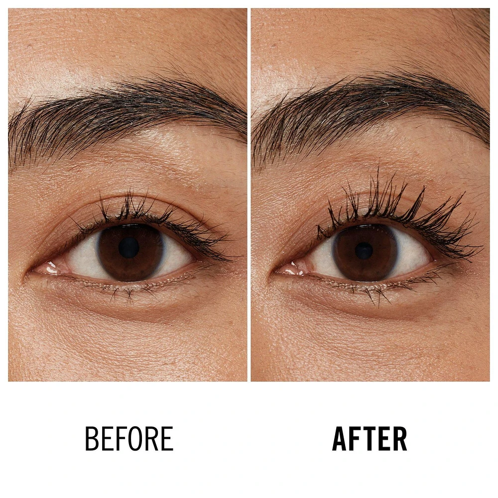 Rimmel KIND & FREE Mascara propre, revitalisant, volumateur et allongeant - Infusé de beurre de karité certifié biologique et de biotine - Sans cruauté envers les animaux et végétalien Mascara vegan 7mL