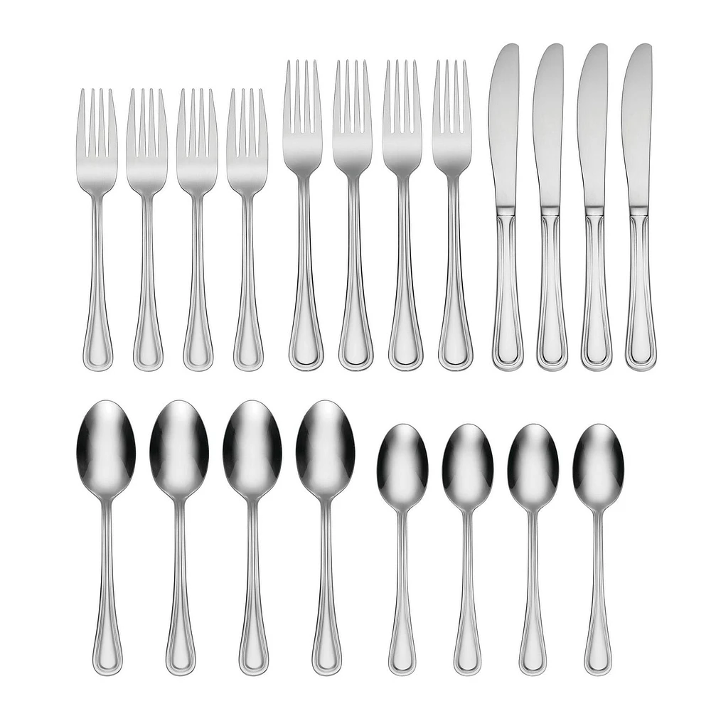 Hollis 20pc Set, Flatware Set