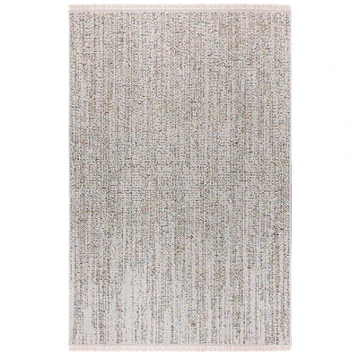 Tapis d'intérieur-extérieur Crete Mosaïque Tacheté, de 5 pi 2 po x 6 pi 7 po