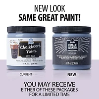 Folkart Chalkboard Paint Black 8 oz, Chalkboard Paint