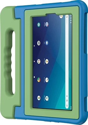 onn. Universal Protective Tablet Case for Most 9 - 10 in. Tablets - Blue/Green, 8 ft. Drop Protection