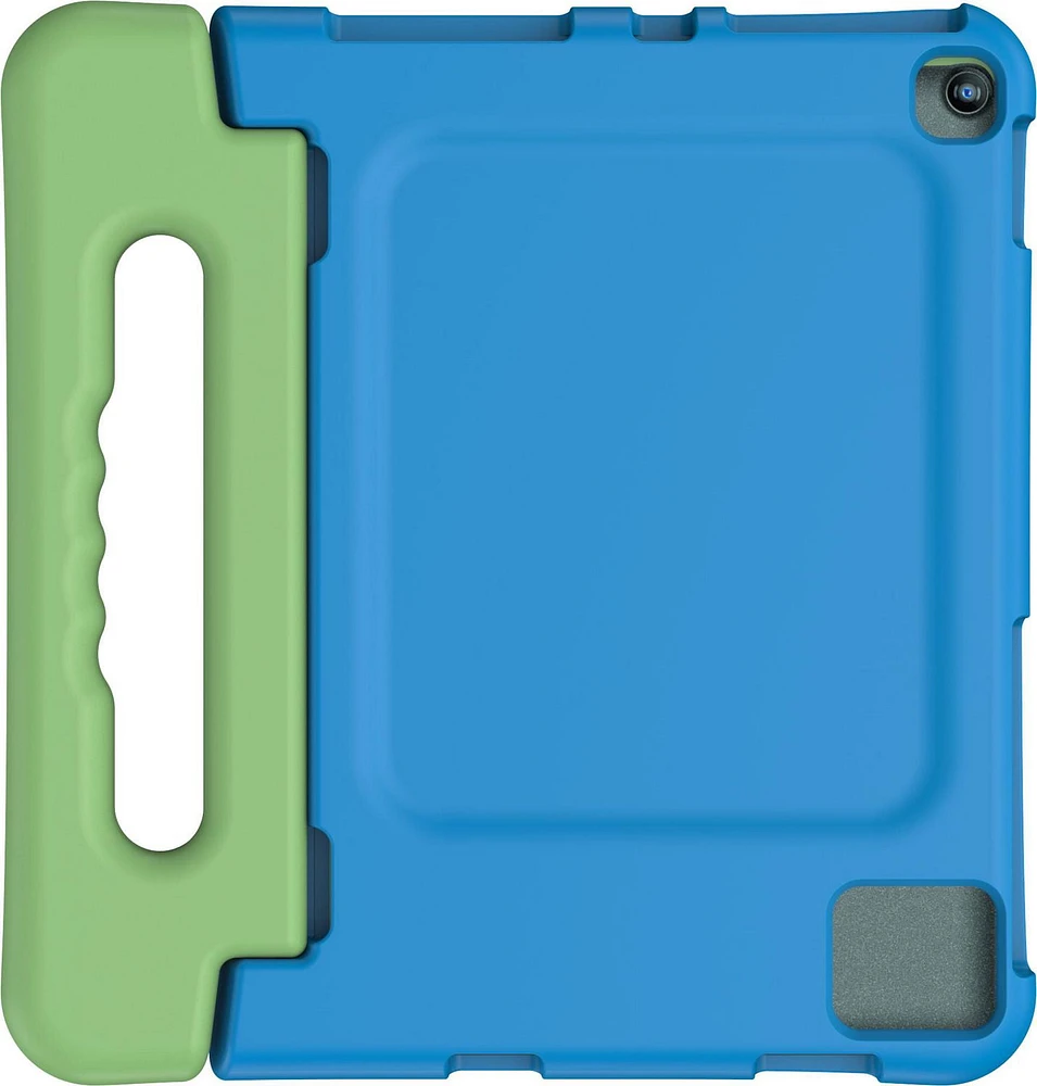 onn. Universal Protective Tablet Case for Most 9 - 10 in. Tablets - Blue/Green, 8 ft. Drop Protection