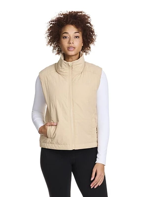 Reebok Women's On The Go Zip Front Vest, Sizes XS-2XL