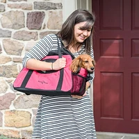 Sac de transport pour animal domestique Carry-Me de Gen7Pets - Framboise