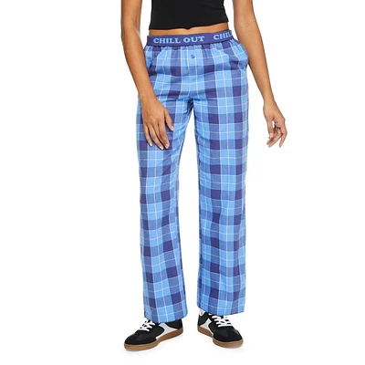 No Boundaries Women's Flannel Pajama Pant