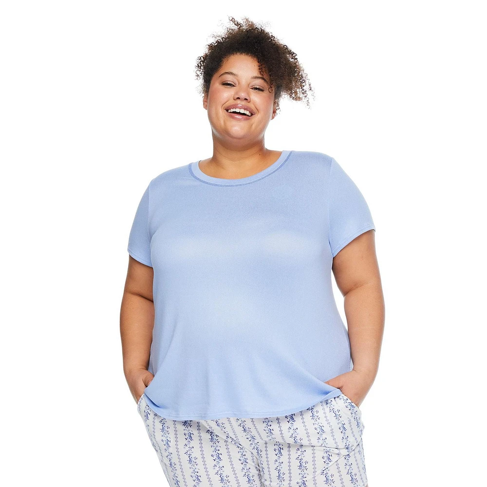 George Women's Plus Pajama 2-Piece Set