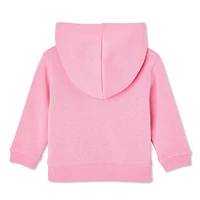 George Baby Girls' Fleece Zip-Up Hoodie