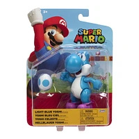 World of Nintendo 4" Blue Yoshi Action Figure