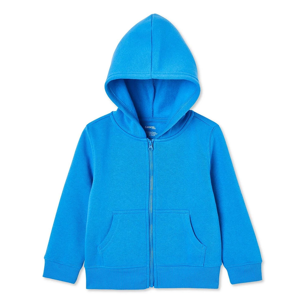 George Toddler Boys' Fleece Zip-Up Hoodie, Sizes 2T-5T