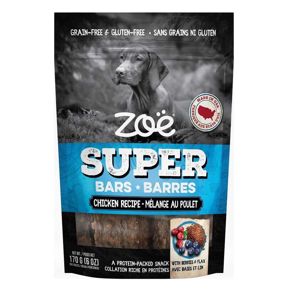 Zoë Super Bars - Chicken Recipe, 170 g (6 oz), 170 g (6 oz)