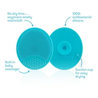 Frida Baby - DermaFrida the Skinsoother - Baby Essential Bath Silicone Brush for Cradle Cap & Eczema