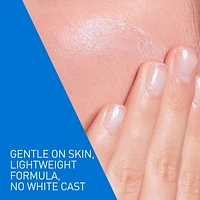 Lotion Hydratante Ultra-Légère FPS30 pour le Visage avec Acide Hyaluronique et 3 Céramides | Sans Parfum, 50ml Lotion légère UVA/UVB