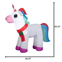 3.5FT UNICORN INFLAT