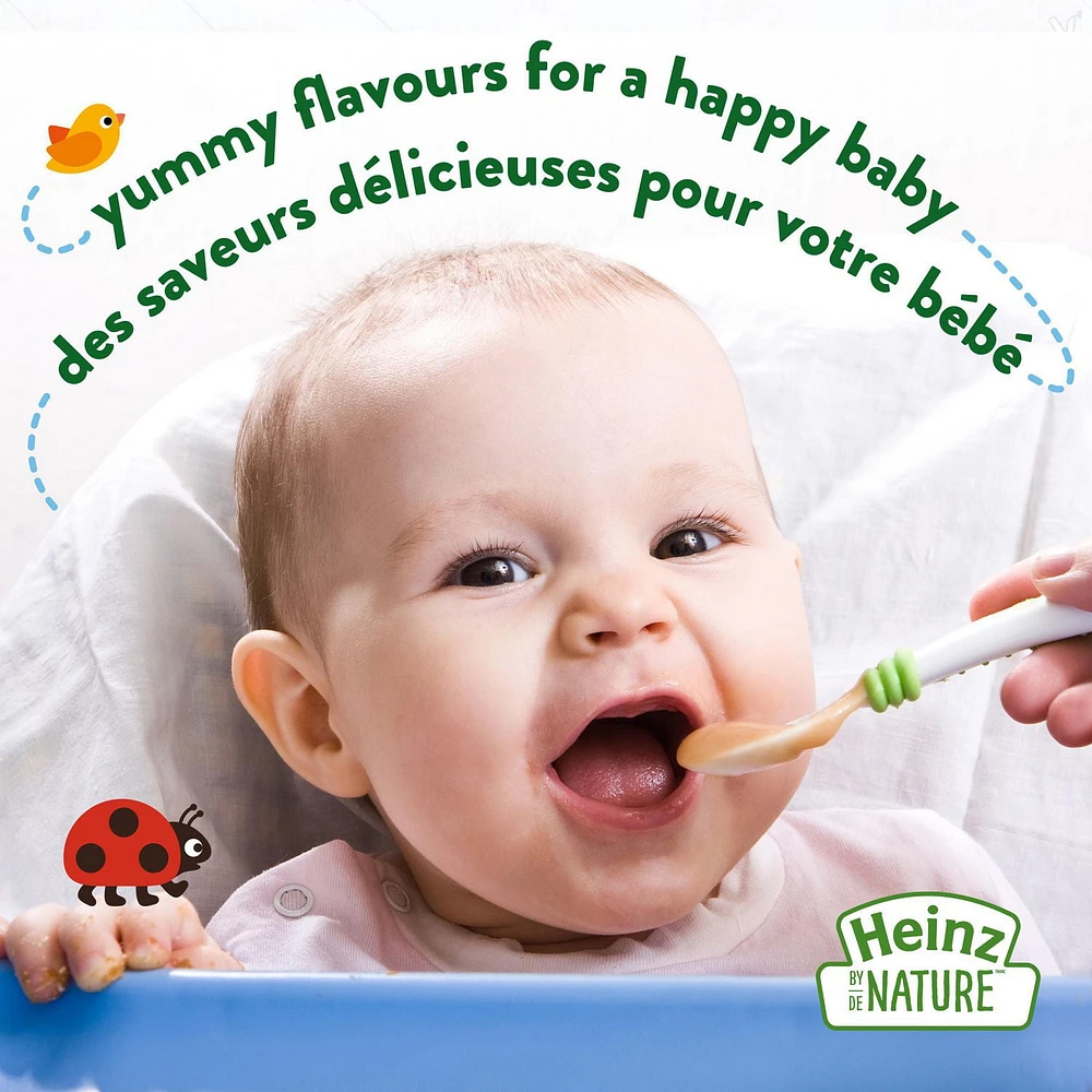 Heinz by Nature Organic Baby Food - Apple, Sweet Potato & Carrot Purée