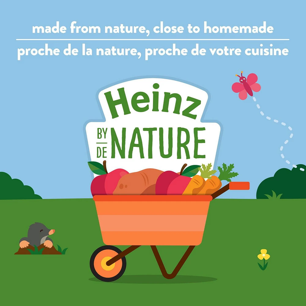 Heinz by Nature Organic Baby Food - Apple, Sweet Potato & Carrot Purée