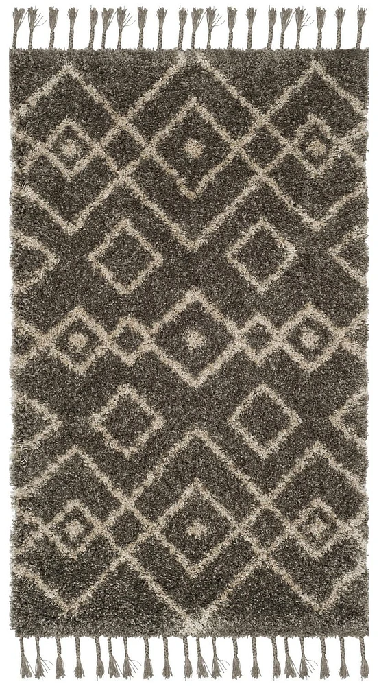 Safavieh Moroccan Fringe Shag Janella Geometric Area Rug