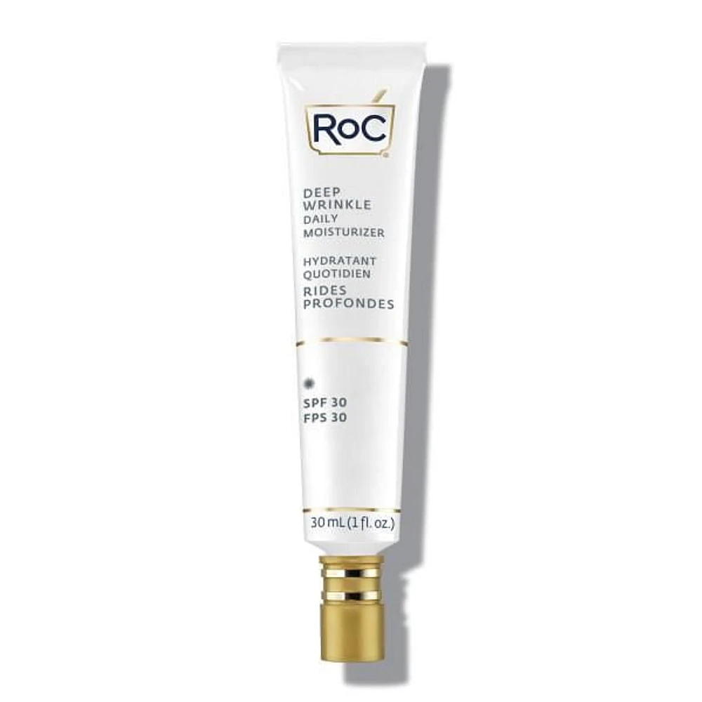 RoC Skincare - Retinol Correxion®️ - Rides profondes - Hydratant quotidien - Écran solaire à large spectre SPF 30 - 30ml RoC Skincare