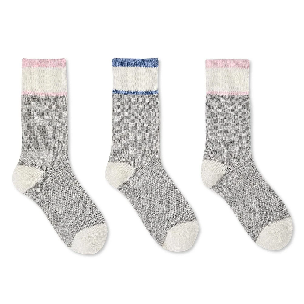 Ladies Workload 3-Pack Crew Work Sock, Shoe size 4-10