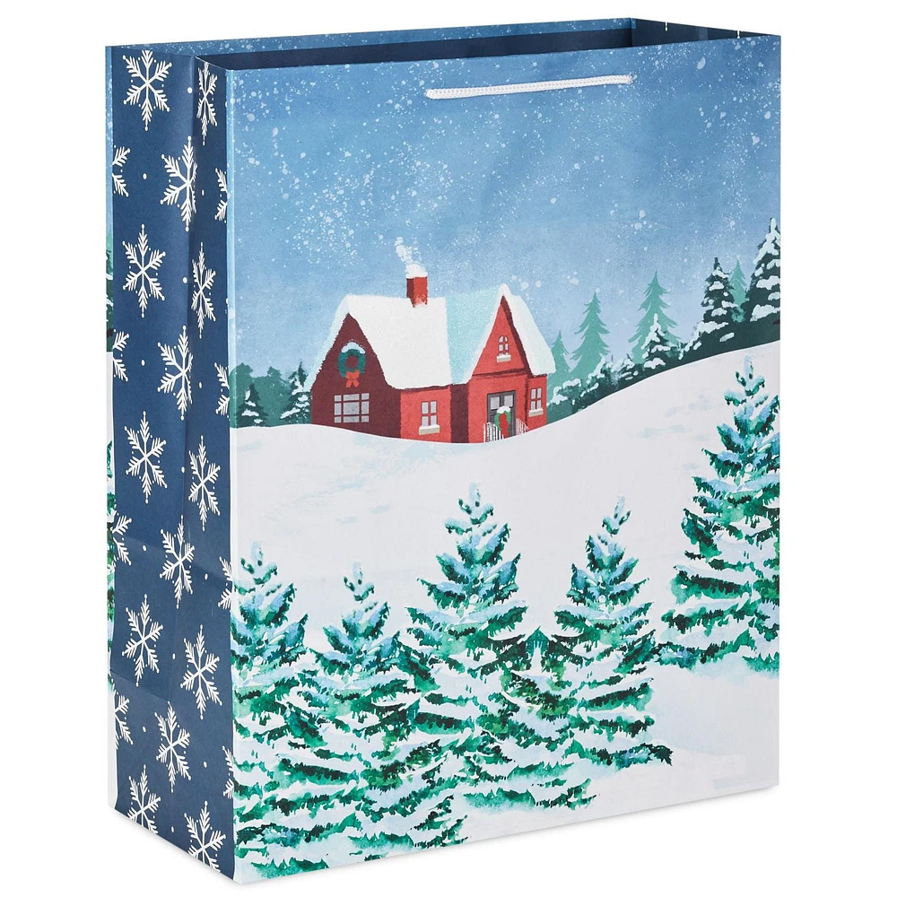 Hallmark XL Christmas Gift Bag (Winter Scene)