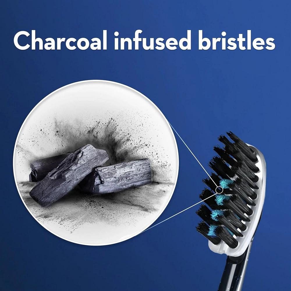 Oral-B Pro-Flex Charcoal Manual Toothbrush, Soft, 1 Count