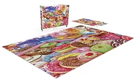 Buffalo Games - Donut Worry, Be Happy! - 1500 Piece Jigsaw Puzzle