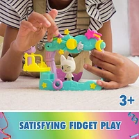 Gabby’s Dollhouse, Pandy Paws Dreamy Balcony Playset, 8-Pieces with Toy Figures, Doll House Accessories & Sensory Play, Kids Toys for Girls & Boys 3+