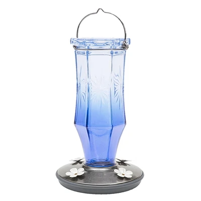 Perky-Pet Sapphire Starburst Vintage Hummingbird Feeder – 16 oz