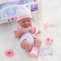 My Sweet Baby Baby's First Day Pink Play Set, 10 Pieces, Featuring Realistic Newborn Doll, Perfect for Children 2+