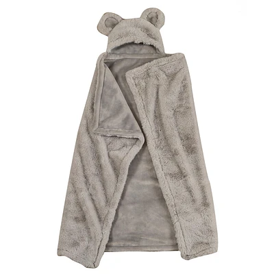 George Baby Hooded Blanket, 1 Hooded Baby Blanket