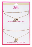 Justice BFF necklace