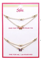 Justice BFF necklace