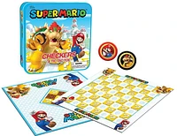 USAopoly CHECKERS & TIC TAC TOE: Super Mario vs. Bowser Board Game