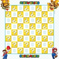 USAopoly CHECKERS & TIC TAC TOE: Super Mario vs. Bowser Board Game