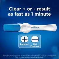 Clearblue Rapid Detection Pregnancy Test, 2 Count