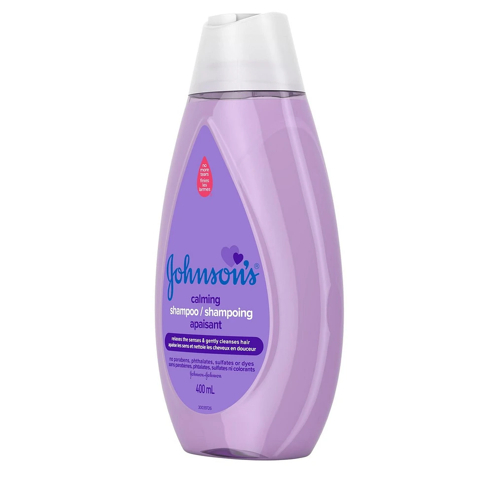 Johnson's Baby Shampoo, Calming Shampoo, Paraben Free, 400 mL