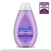 Johnson's Baby Shampoo, Calming Shampoo, Paraben Free, 400 mL