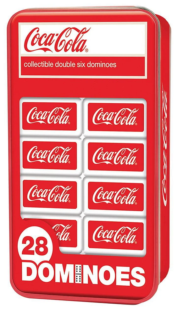 Masterpieces Puzzle Company Coca-Cola Double-Six Dominoes