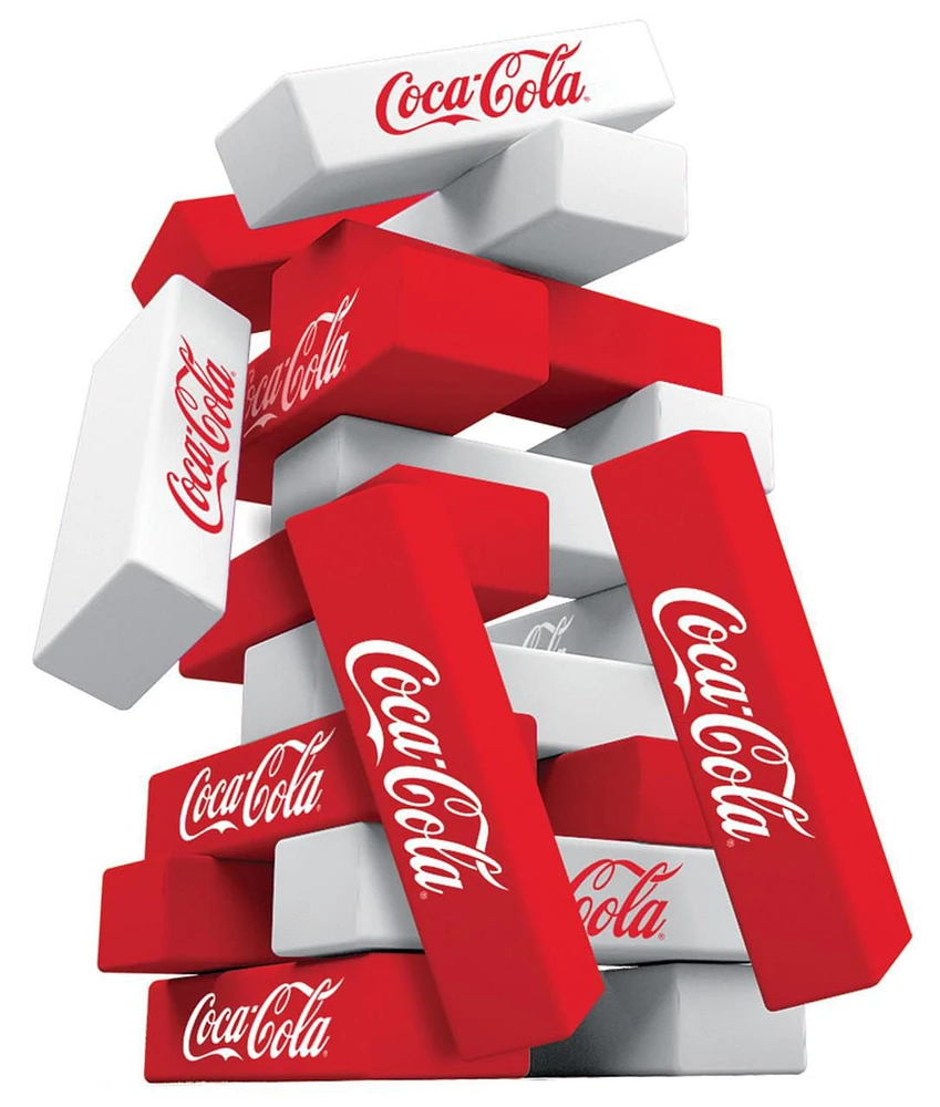 Masterpieces Puzzle Company Coca-Cola Tumble Tower Game