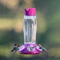 Perky-Pet Top-Fill Hummer’s Favorite Glass Hummingbird Feeder – 36 oz