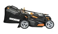 WORX 40V Cordless Power Share ™ 4.0Ah 17” Lawn Mower w/Mulching & Intellicut (2x20V Batteries)