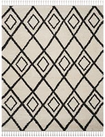 Safavieh Moroccan Fringe Kingston Geometric Shag Area Rug