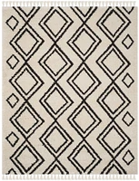 Safavieh Moroccan Fringe Kaelea Geometric Shag Area Rug