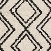 Safavieh Moroccan Fringe Kaelea Geometric Shag Area Rug