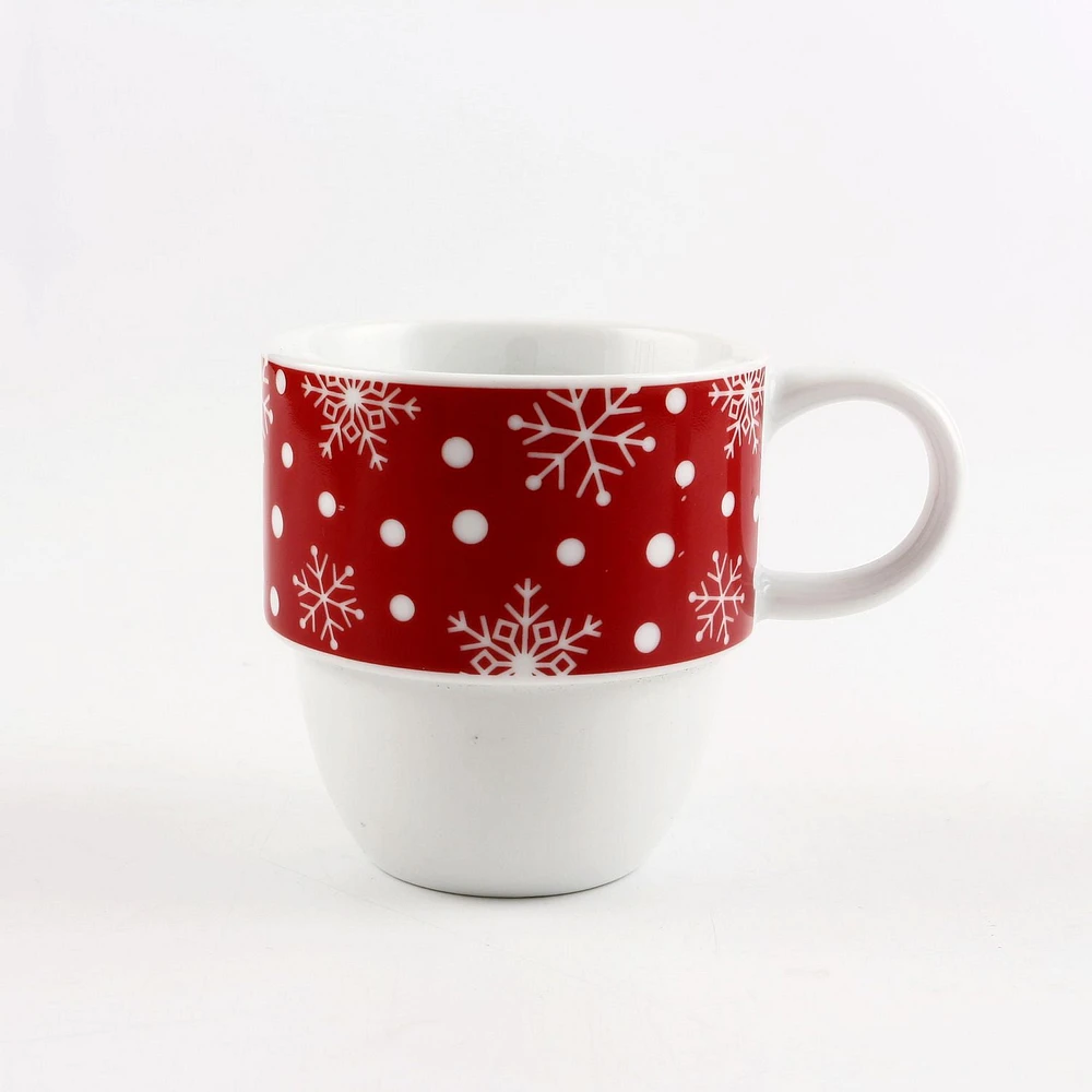 S/4 PORCELAIN MUG