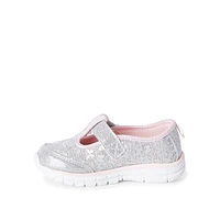 Athletic Works Toddler Girls' Blake Sneakers, Sizes 5-10