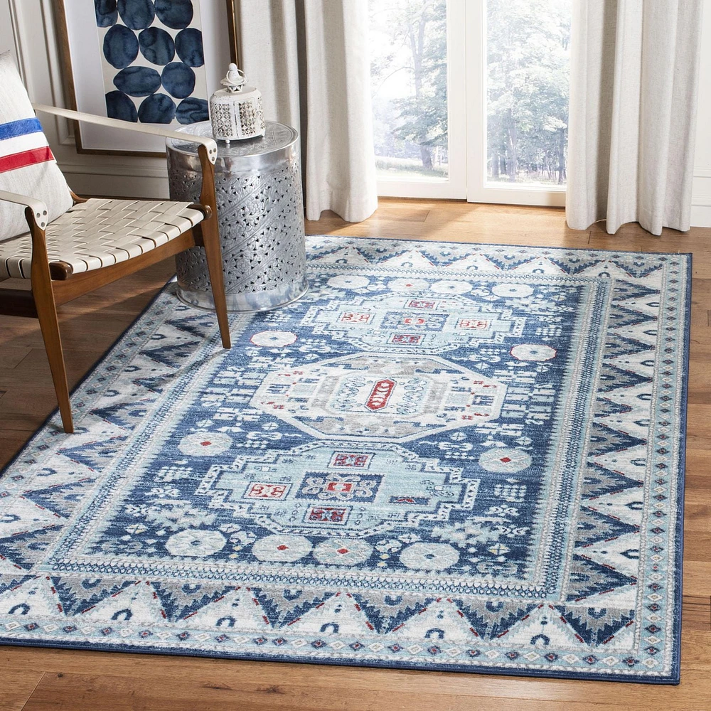 Safavieh Kazak Diarmait Geometric Area Rug