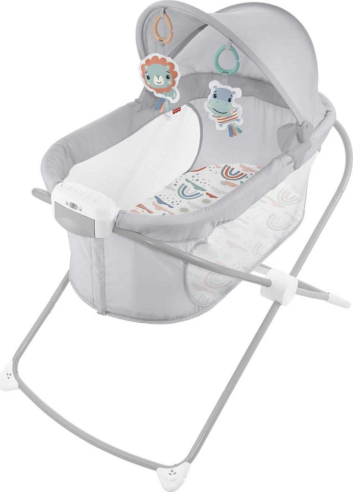 Fisher-Price Soothing View Projection Bassinet  Rainbow Showers